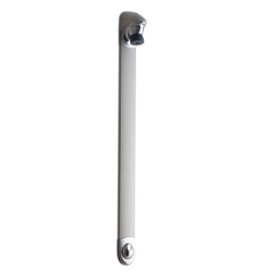 Colonne de douche droit DL 400 avec robinet simple temporisé - PRESTO - 27400