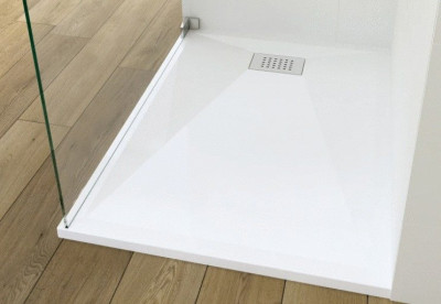 Receveur KINESURF PN24 bonde centrée sur la largeur 120x70x4cm - KINEDO - RD1150AD