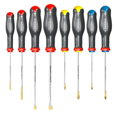Jeu de 8 tournevis Protwist® - FACOM - AT.J8PB