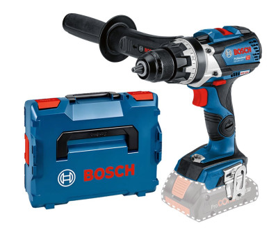 Perceuse-visseuse 18V GSR 18V-110 C (sans batterie ni chargeur) + L-BOXX - BOSCH - 06019G0109