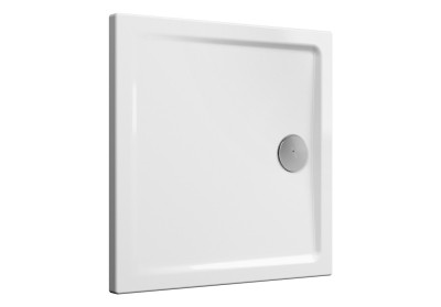 Receveur CASCADE ultra plat à poser ou à encastrer 80x80x4cm - VITRA - 5761L003M0578