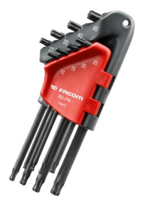 Jeu de 8 clés mâles coudées Torx® - FACOM - 89S.JP8APF