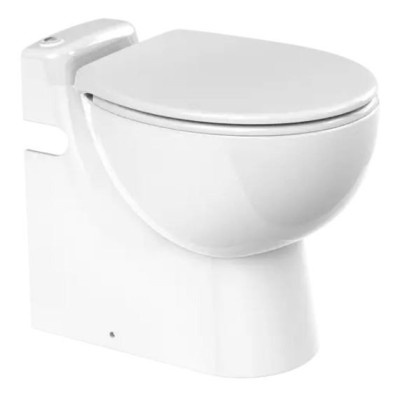 WC broyeur Sanicompact Pro double-chasse économique avec lave-mains - SFA - C11LV