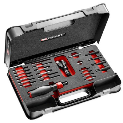 Tournevis assisté 4V E-PROTWIST® en coffret Mbox - 23 pièces - FACOM - ATPA4V.J23PB