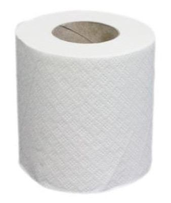 Carton de 48 rouleaux de papier hygiéniques blancs à 2 plis 200 feuilles 100 x 98mm - GLOBAL NET - 670290