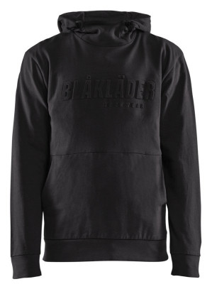 Sweat à capuche imprimé 3D noir TM - BLÅKLÄDER - 353011589900M