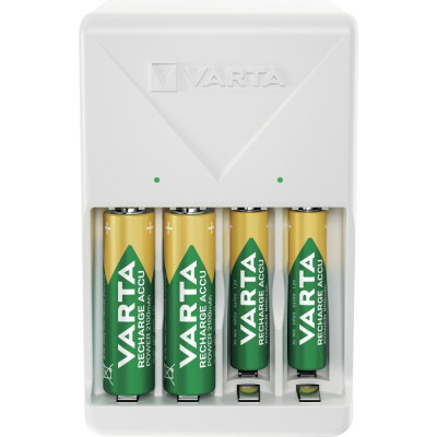 Chargeur pile plug pour 4 piles AAA/AA - VARTA - 57_657_101_451