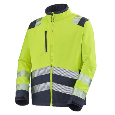 Veste softshell TATRAS HV jaune/bleu marine T3XL - CEPOVETT - 9S023042-727-3XL