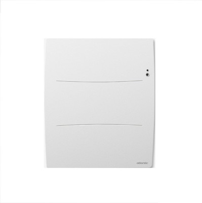 Radiateur chaleur 1500W AGILIA horizontal pilotage intelligent connecté blanc carat - ATLANTIC - 503124