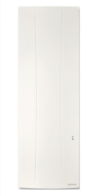 Radiateur chaleur 1000W AGILIA vertical pilotage intelligent connecté blanc carat - ATLANTIC - 518416