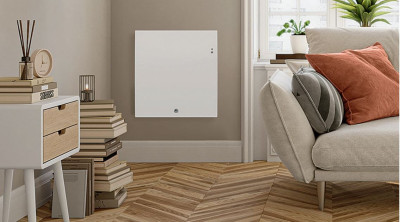 Radiateur électrique INGENIO 4 2000W horizontal intelligent blanc mat - THERMOR - 479326
