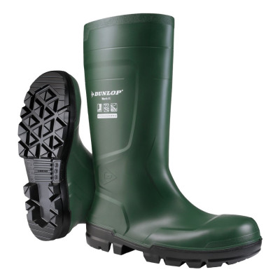 Botte de sécurité Work It PVC/nitrile vert pointure 43 - COVERGUARD - 9DWKT80043