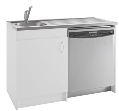 Meuble lave-vaisselle SIM avec jambage 1 porte L 1200mm – NEOVA - S15V01057