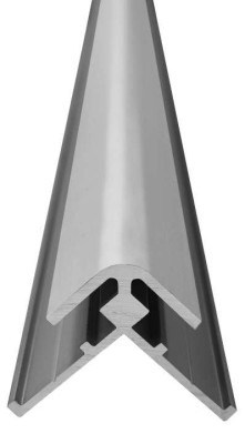 Profilé liaison angle Vipanel 90° extérieur argent mat - ROTH - 1420000326