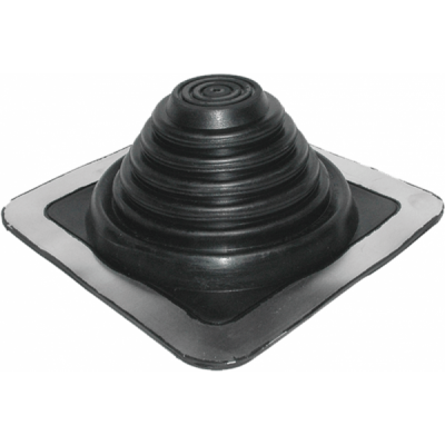 MANCHON EPDM SILICONE EMBASE CARREE 305 mm diamètre 100 - 200 mm NOIR KIT ALTEMA