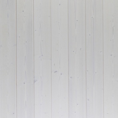 LAMBRIS PURE BLANC RABOTE ELEGIE DROIT 13x135x2650 5 LAMES FP BOIS