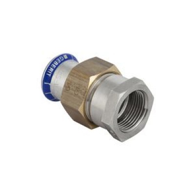 Raccord union taraudé diamètre 15x1/2 laiton GEBERIT