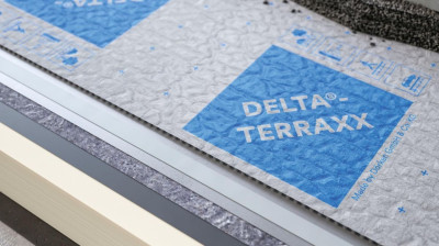 Nappe à excroissances Delta-Terraxx pour protection et drainage universel - rouleau de 12,5x2,4 m DELTA