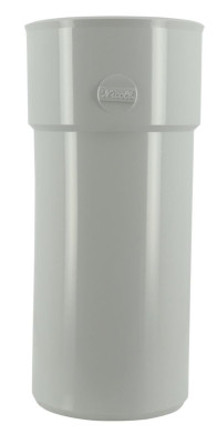 Manchette mâle femelle gris UZRGT pour descente diamètre 80 mm NICOLL