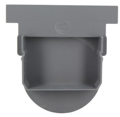 Fond de naissance diamètre 100mm UNAT177 pour caniveau CAN177 NICOLL