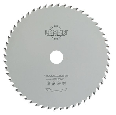 Lame carbure multi-matériaux pour électroportatif/scie à onglet - Ø 190 mm - ép. 2,0/1,4 - al. 30 mm LEMAN