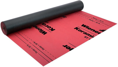 Ecran koratech HPV R3 ADH ST160 ADH SIMPLE FACE 50X1,5M rouge KORAMIC