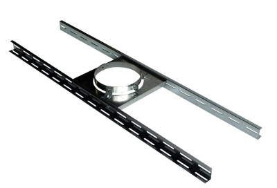 Support plancher THERMINOX TI, diamètre 150 mm SP 150 TZ POUJOULAT