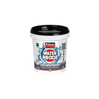 Revêtement étanchéité anti-infiltrations Rubson noir pot de 1 kg RUBSON