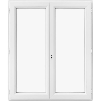 FENETRE PRIA PVC BLANC OSCILLO BATTANT 125x120 +VITRE LAPEYRE