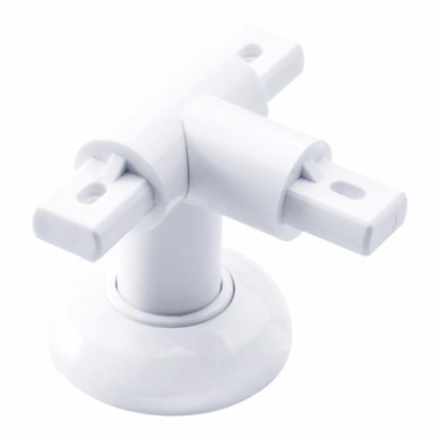 Support de liaison droit 3 axes blanc PELLET