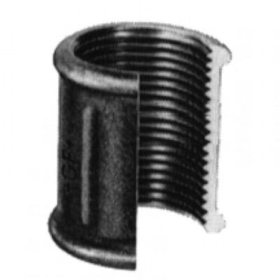 Manchon union fonte malléable 340 noire femelle-femelle 8x13 ATUSA