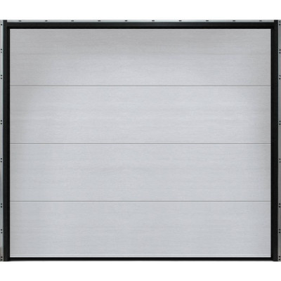 PORTE DE GARAGE COLUMBIA CONTREPLAQUE BLANC LIVREE EN KIT 212.5x250 +FD600