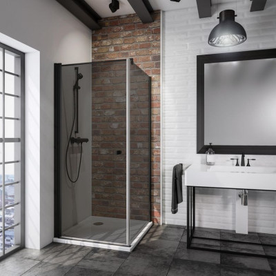 PAROI DURANCE POUR PORTE PIVOTANTE VTNET-CHROME 90 H200