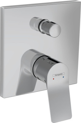 Set de finition pour mitigeur bain/douche encastré VIVENIS Chromé 75415000 HANSGROHE