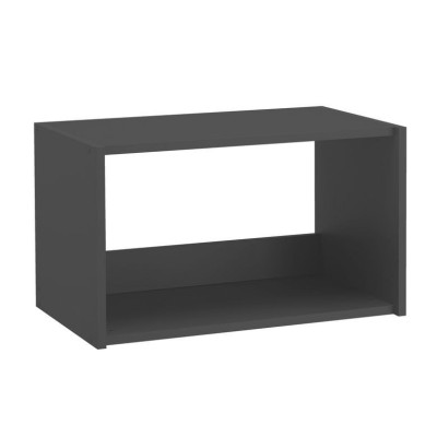 MEUBLE HAUT 1 PORTE DECO ANTHRACITE MODERNA