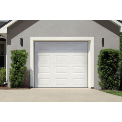 PORTE DE GARAGE COLUMBIA CTP BLANC LIVREE EN KIT 212.5x240 + FD600