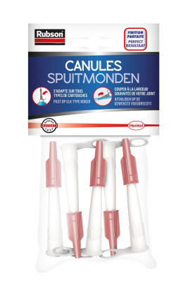 CANULES CARTOUCHE LOT DE 5 RUBSON