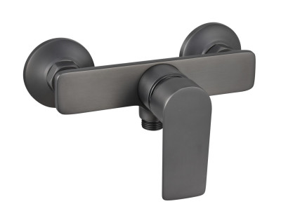 Mitigeur laiton pour douche Jezioro graphite mat - poignée verticale 104 x 52,5 mm THERMADOR