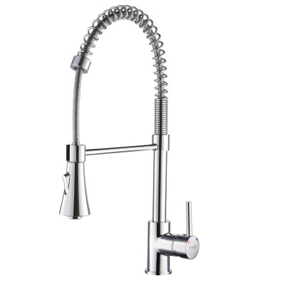 Mitigeur pour évier haut Danum avec douchette 2 jets - type professionnel - chromé - Hauteur 500 mm THERMADOR