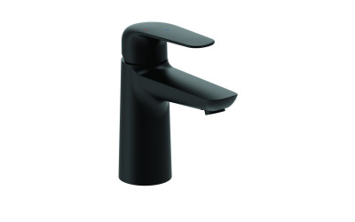 Mitigeur pour lavabo Pact noir - sans vidage hauteur 150 mm THERMADOR