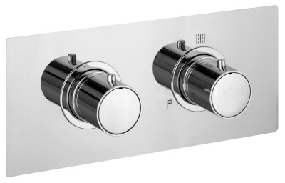 Système douche encastré 2 voies - largeur 110 x hauteur 250 THERMADOR