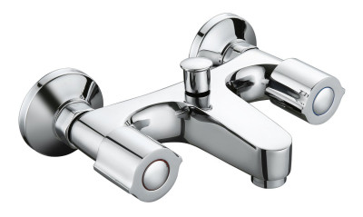 Mélangeur pour bain-douche Akvo NF chromé - têtes céramiques demi-tour - hauteur 112 mm THERMADOR