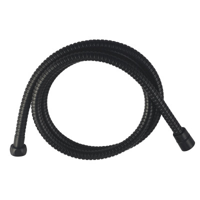 Lot de 10 flexibles de douche 175 cm noir double agrafage THERMADOR