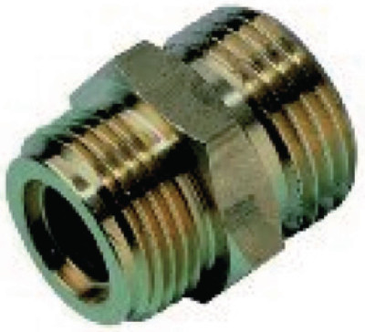 Raccord P48 double mâle 20x150 pour butane propane NF P480101 CLESSE