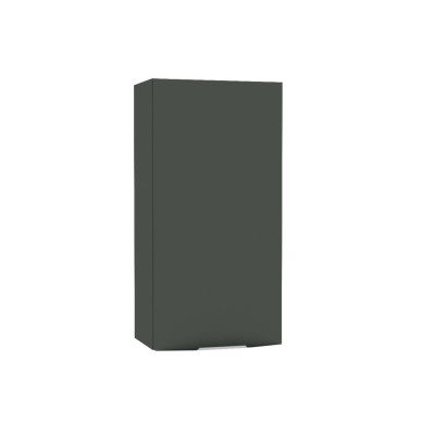 Meuble haut Alterna Plénitude ouverture droite  1 porte 1 tablette H60 cm l30 cm P20 cm Vert forêt ALTERNA