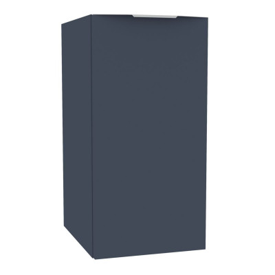 Module sous vasque Alterna Plénitude longueur 30 cm 1 porte pour meuble 2 tiroirs profondeur 38 cm Bleu indigo ALTERNA