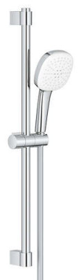 Ensemble de douche 3 jets 8l barre 600 mm Tempesta Cube 110 Chromé 27579003 GROHE