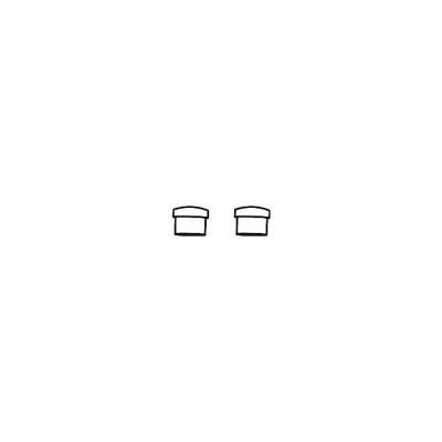 Set de cache vis couleur eau chaude / froide 96481000 AXOR