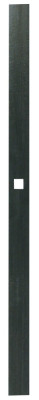 Tige plate éco 2540mm cataphorèse noir - TORBEL - 610254