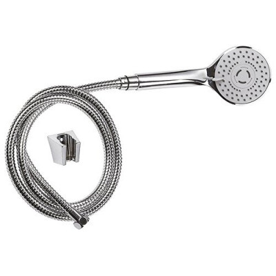 ROUSSEAU - Ensemble douchette 3 jets + Flexible + Support - Chromé